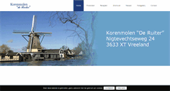 Desktop Screenshot of korenmolenderuiter.nl